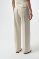 Scuba Wide Leg Trousers - Birch