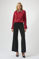 Classic Wide Leg Jeans - Black