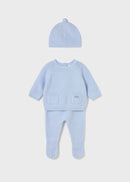 Leg Warmer &amp; Hat Set - Sky Blue