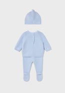 Leg Warmer &amp; Hat Set - Sky Blue