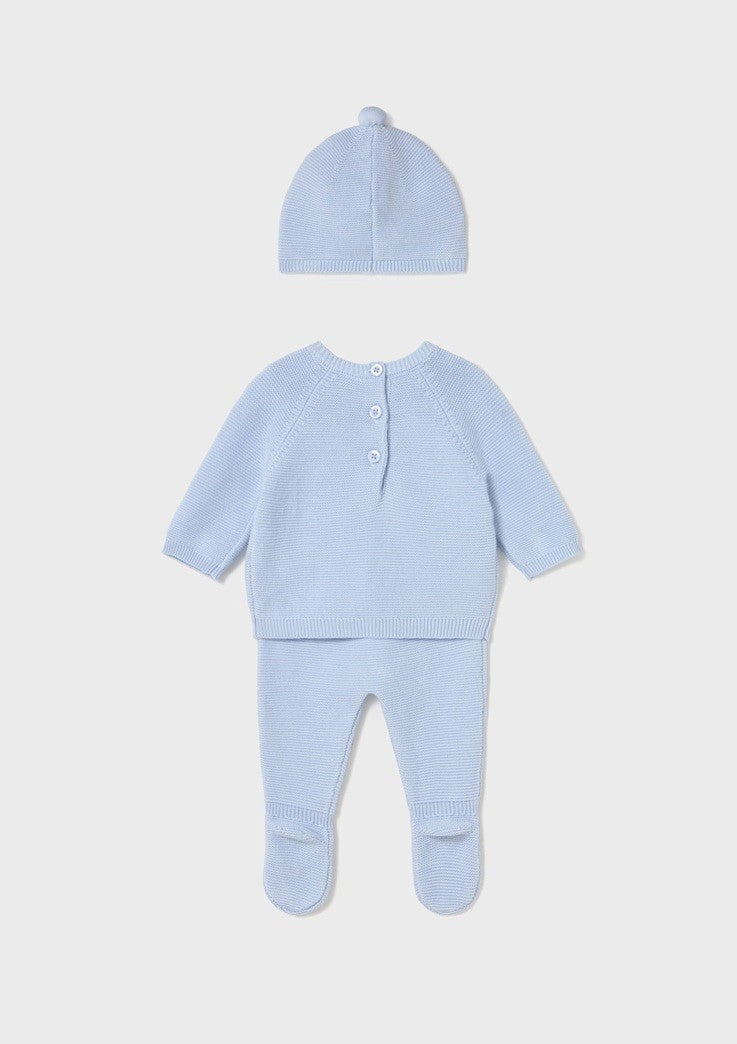 Leg Warmer &amp; Hat Set - Sky Blue