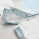 All In One Bear Applique - Pale Blue