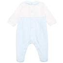 All In One Bear Applique - Pale Blue