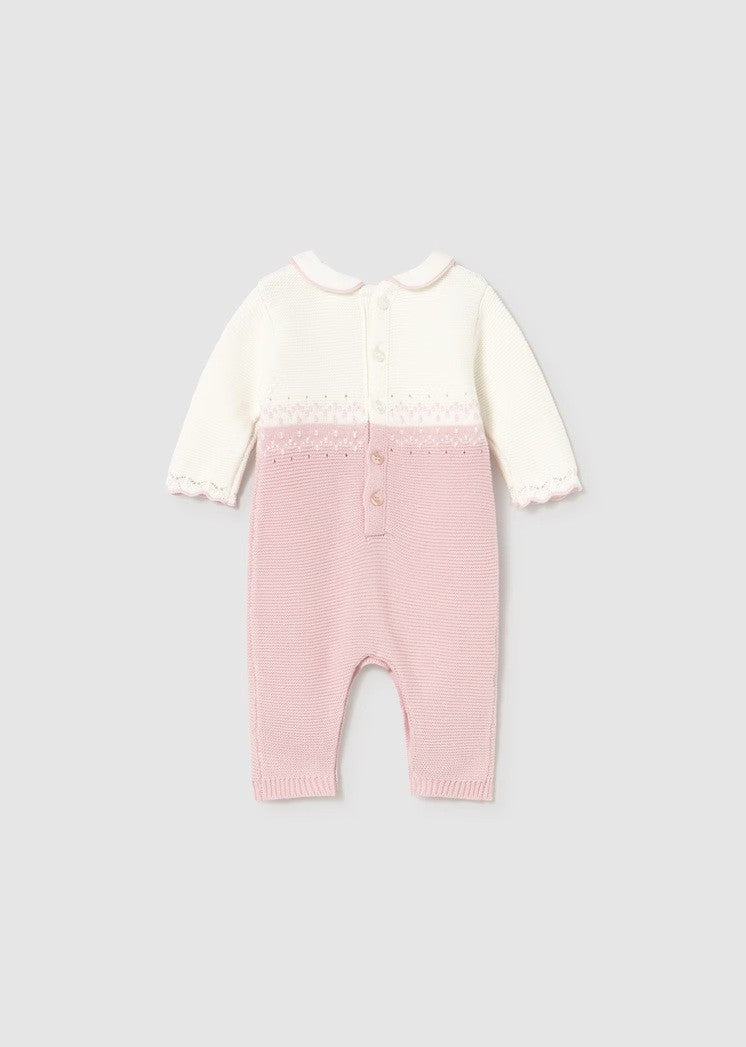 Tricot Romper - Crystal