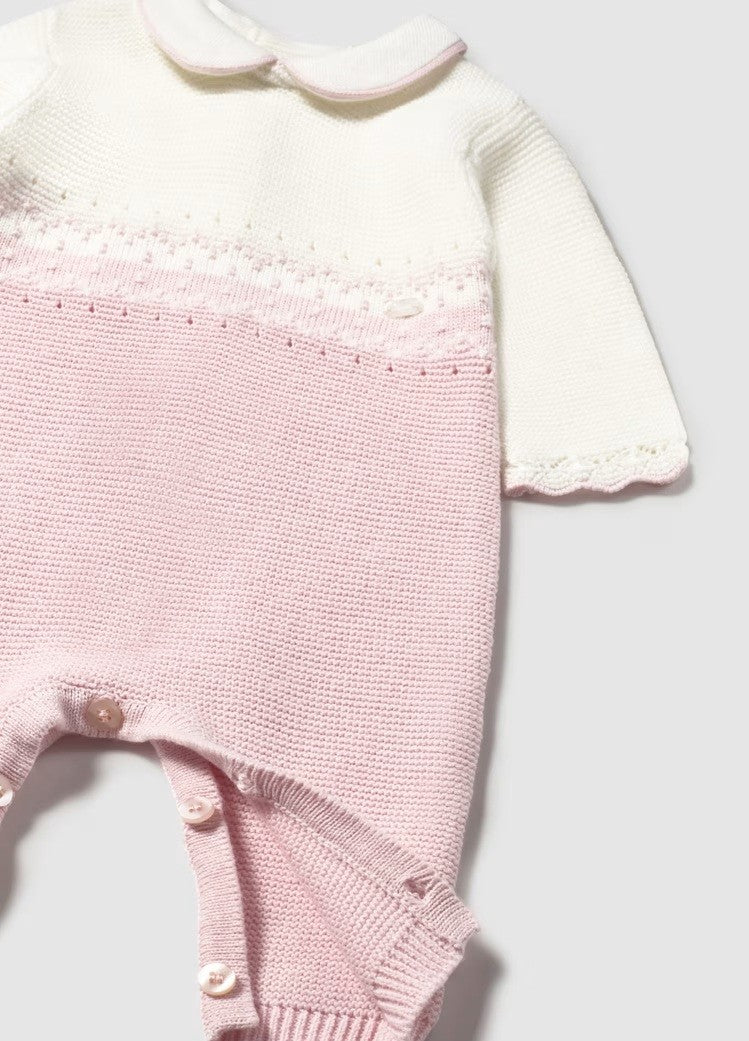 Tricot Romper - Crystal