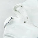 Stripe All In One, Teddy & Hat - Navy