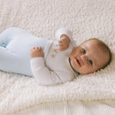 All In One Teddy Head & Hat - Pale Blue