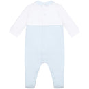 All In One Teddy Head & Hat - Pale Blue