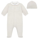 Collar All In One Teddy & Hat - Stone