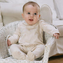 Collar All In One Teddy & Hat - Stone
