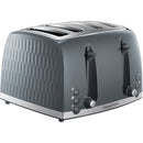 Honeycomb 4 Slice Toaster Grey