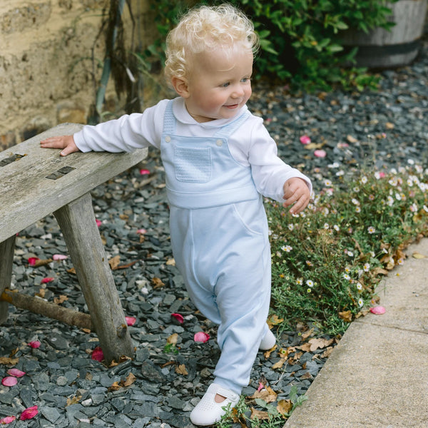 2 in 1 Dungaree - Pale Blue