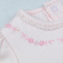 Floral All In One & Hat - Pale Pink