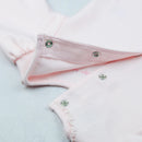 Floral All In One & Hat - Pale Pink