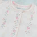 Floral Embroidery All In One - Pale Pink