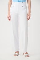 Millennium Wide Trouser - White