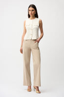 Millennium Wide Trouser - Parchment
