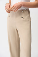 Millennium Wide Trouser - Parchment