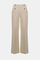 Millennium Wide Trouser - Parchment
