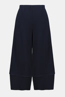 Seersucker Balloon Trouser - Midnight Blue