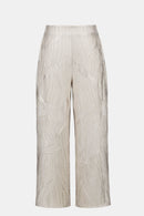 Pleated Culotte Trouser - Moonstone