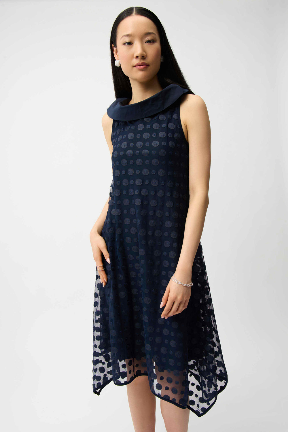 fit and flare midi dresses for women Wool Blend Fit and Flare Midi Dress – Vintage Winter Dress 5301 Gray / XL