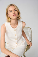 Bouclé Waistcoat - Off White