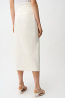 Bouclé Pencil Skirt - Off White