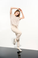 Jersey Drawstring Jogger - Moonstone