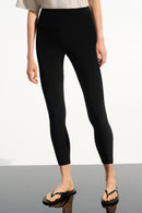 Tummy Control Leggings - Black