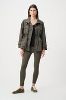 Nylon Spandex Leggings - Avocado