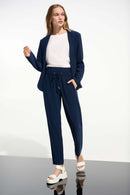 Drawstring Jogger - Indigo