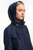 Hidden Hood Rain jacket - Indigo