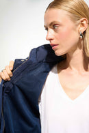 Hidden Hood Rain jacket - Indigo