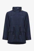 Hidden Hood Rain jacket - Indigo