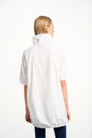 High Collar Memory Gilet - Vanilla