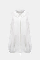 High Collar Memory Gilet - Vanilla