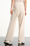 Wide Leg Drawcord Joggers - Moonstone