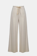Wide Leg Drawcord Joggers - Moonstone