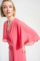 Signature Sash Dress - Paradise Coral
