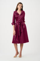 Fit And Flare Dress - Berry Burst