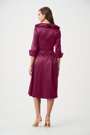 Fit And Flare Dress - Berry Burst