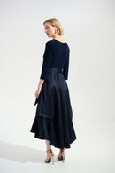 Signature Taffeta Dress - Midnight Blue
