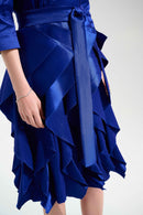 Signature Taffeta Dress - Royal Sapphire
