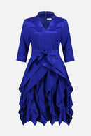 Signature Taffeta Dress - Royal Sapphire