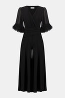 Signature Wide leg Jumpsuit - Black