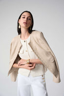 Scuba Suede Jacket - Parchment