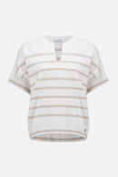 Stripe Print Jumper - Vanilla/moonstone