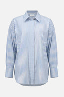 Stripe Blouse - Blue/vanilla