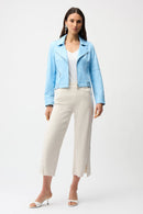 Rhinestones Culotte Jeans - Birch